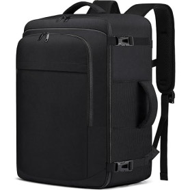 ENZOSUM Bagage Cabine 55x35x25 Sac à Dos Voyage Cabine Avion Sac cabine 55x35x25 pour Air France 48L Valise Cabine Homme Femme S