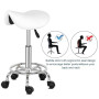 Alightup Tabouret de Bureau Tabouret à roulettes Professionnel Rotation à 360° Chaise a Roulette Salon de Massage Cuisine Bureau