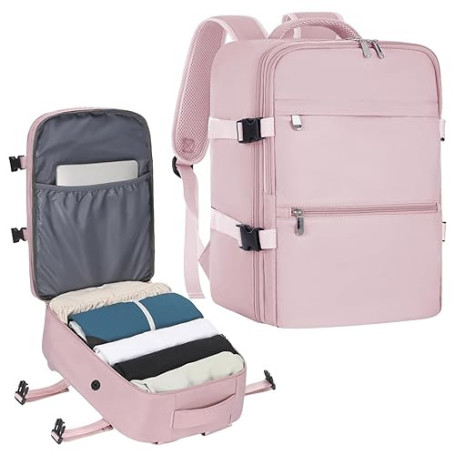 xlodea Sac a Dos Bagage Cabine 45x36x20 pour Easyjet Sac de Voyage Cabine Avion Bagage à Main Sac à Dos Imperméable Sac de Sport