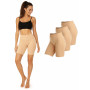 Basic Treasure Lot de 3 Leggings Courts pour Femme, Short de Cyclisme pour Femme, sous-vêtement