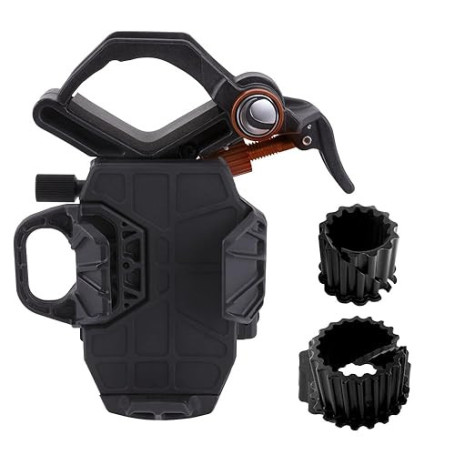 Celestron 81055 NexYZ 3-Axis Universal Smartphone Adapter, Patented Design - Works with Telescopes, Spotting Scopes, Binoculars,
