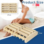 ACWOO Rouleau de Massage Pieds Bois, Masseur Pieds en Bois, Pied Rouleau pour Relaxation de Acupression Soulager Fasciite Planta