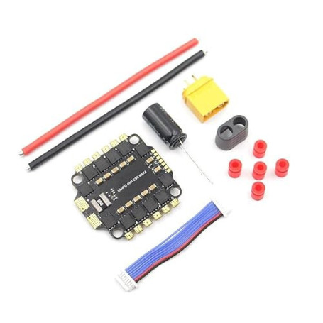 SPARKHOBBY F4 v3s Plus contrôle de vol et 4 en 1 45a esc satck osd 2-6s 45a blheli s esc adapté aux Drones de Machine de travers