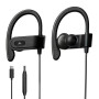 Avantree C171 - Écouteurs USB C Filaires à Micro, pour Sport et Course, avec Crochets, Intra Auriculaires et Contrôle Volume, Co