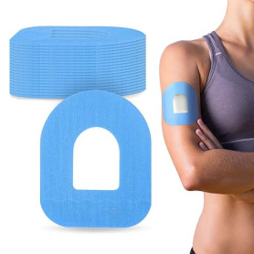 YOUSHARES Patchs Adhésifs pour Omnipod 5, 20 Pièces Patch Omnipod Dash 5 Pansements Autocollants, Protection Capteur Omnipod, Pa