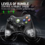 Diswoe 2 Pack Manette pour Xbox 360, 2 Pack Manette PC, Joystick Manette de Jeu pour Xbox 360/ Slim/PC Windows 7/8/10/11/XP, Gam