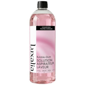 Solution Aspirateur Laveur Bubble-Gum - Compatible Toutes Marques - Nettoyant Sol - Nettoie, Parfume, Sèche Rapidement et Ne Mou