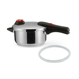Amazon Basics Autocuiseur en Acier Inoxydable à Induction - 4 litre