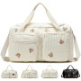 YOUYIKE Sac Langer Maternité Grande, Sac pour l'hôpital, Change Bebe Mommy Bag Matelassé, pour Accouchement à l’Hôpital, Voyage,