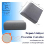 Coussin Rehausseur Ergonomique pour Chaise, Bureau et Voiture – Coussin d’Assise Confortable 13cm Épais pour Adulte – Idéal comm