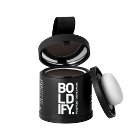 BOLDIFY Poudre de Racine de Cheveux (Marron Clair), Retouche Racines Instantanée, Camoufle Cheveux Gris, Résultat Naturel 10g