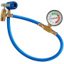 ClimaSet - Recharge de gaz 3 en 1 pour climatisation r134a, huile, produit anti-fuites XL, gaz R134a et tuyau - Kit de Recharge