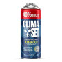 ClimaSet - Recharge de gaz 3 en 1 pour climatisation r134a, huile, produit anti-fuites XL, gaz R134a et tuyau - Kit de Recharge