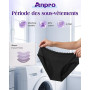 Anpro Lot de 3 Culotte Menstruelle Absorbante, Lavable Coton Menstruation pour règles, Post-Partum, récupération