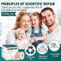 Pansement Silicone Cicatriciel, Bande Réutilisable et Découpable Pour le Soin Quotidien, Aide à Améliorer l'Apparence, Aide à Un