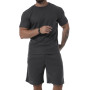 KUYIGO Short et chemise d'été pour homme - 2 pièces - Style décontracté - Respirant