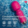 Lovehoney Vibromasseur mini wand femmes | Masseur vibrant type wand, sextoy femme | Stimulateur clitoridien compact en silicone