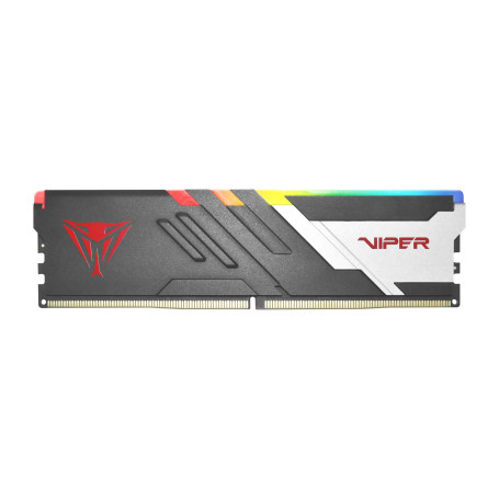 Patriot Viper Venom RGB DDR5 RAM 16 Go (1X16 Go) 6000MT/s CL30 UDIMM Desktop Gaming Memory Module - PVVR516G60C30