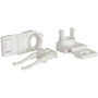 LEGRAND | Kit Charnières + Gâche Drivia, Compatibles Avec Coffrets Drivia 13 Modules, Compatibles Avec Coffrets Drivia 18 Module