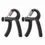 Youery 2 Pièces Hand Grip Strengthener, Hand Grip Musculation, Appareil de Renforcement du Grip avec Résistance Réglable 5-60kg,
