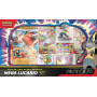 Pokémon : Collection avec Figurine Méga-Lucario-ex (1 Carte Promo Brillante texturée, 1 Carte Promo Grand Format, 5 boosters et