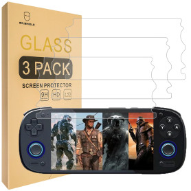 Mr.Shield Verre Trempé compatible avec Retroid Pocket 5 [Lot de 3] Film Protecteur d'écran Vitre Protecteur 9H Dureté