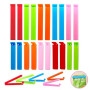 ANMOYIXIA 20 Pièces Pince Sachet Alimentaire Attaches pour Sacs, Clips de Conservation, Pinces pour Sacs 9/11 cm - pour emballer