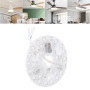 Pongnas Ventilateur de Plafond Kit de Lumière du Plafond Ventilateur LED Remplacement de la Lumière 3000K 4200K 6500K 3 Couleur