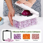 Coupe Legumes Multifonctions, Decoupe Legumes avec 2 Lames Interchangeables, Mandoline Professionnelle Cuisine, Coupe Oignon Man