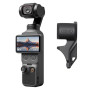 Bundle Standard DJI Osmo Pocket 4, caméra vlog de Poche avec nacelle, capteur CMOS 1 Pouce et 4K/240 IPS, stabilisation sur 3 Ax