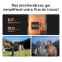 Bundle Standard DJI Osmo Pocket 4, caméra vlog de Poche avec nacelle, capteur CMOS 1 Pouce et 4K/240 IPS, stabilisation sur 3 Ax