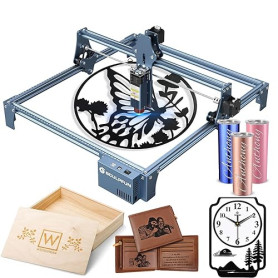 SCULPFUN S9 Graveur Laser 90W Machine a Graver Laser, Mise au Point Précise Decoupe Laser Metal, Gravure Laser Bois Zone de 410