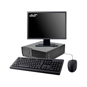 Générique PC i5 16Go 240Go SSD W11 WiFi + Ecran 22", Clavier + Souris