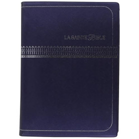 La Sainte Bible Segond 1910 - Bleu, vinyle, caractère confort