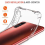 ivoler Coque pour Realme X50 Pro 5G, Ultra Transparent Étui de Protection en Silicone Antichoc avec Coins Renforcés, Clair Mince