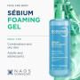 BIODERMA Sébium Gel Moussant – Nettoyant purifiant doux – Élimine l’excès de sébum et les impuretés – Peaux mixtes à grasses – P