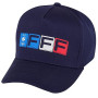 Equipe de France de Football Casquette FFF - Collection Officielle Taille réglable ado et Adulte