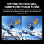 Bundle Standard DJI Osmo 360, caméra 360 avec imagerie 360° de 1 Pouce, vidéo 360° en 8K Native, Photo 360° en 120 MP, étanche,