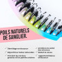 Brosse à Cheveux Magique - Démêlante Instantanée - Poils de Sanglier & Nylon - Anti-Casse & Anti-Statique - Pour Cheveux Bouclés