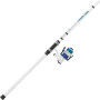 Mitchell Neuron Multicolore Surfcasting Prêt à Pêcher Canne à Pêche et Moulinet 15/150 Tressé 15-30 lb Ambidextre