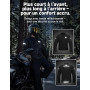 KEMIMOTO Veste Moto Homme, Blouson Moto avec Protections Conforme CE Amovible, Veste Motos Été en Maille Respirant pour Blouson