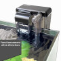 NICREW Slim Filtre Extérieur Aquarium, Filtre Ajustable à 3 Niveaux pour Aquarium jusqu'à 20 L, 160 LPH, 3W