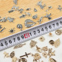 FINEASY 200 Pièces Breloques Charms, Breloque pour Bracelet, Charms pour Bracelet, Breloques Mixtes, Breloques Bracelet pour Bij