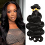 Tabobuii Tissage Naturel Cheveux Humain Ondulés 10 12 14 Pouces 100% Cheveux Brésilien Vierges Non Traités Hair Extensions for W