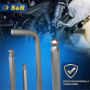S&R Cle allen - Jeu de Clés Allen Longues Btr Six Pans mâle 13 pcs. 1,27 à 10 mm Clés Hexagonale pour Vélos Motos, Voitures, Meu