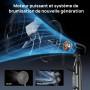 NebulaFlow Ventilateur Brumisateur, 2026 Amélioré Réservoir 4L, 7,5H Ventilateur sur pied, Minuterie, 5 vitesses 3 modes, Ventil