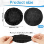 6 Pièces Coussinets d'Oreilles pour Casque, Housses de Casque Extensibles Lavables, Housses d'Oreilles pour Casque en Tissu Flex