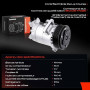 Frankberg Compresseur de Climatisation avec embrayage Compatible avec Qashqai +2 I J10 JJ10E NJ10 M.e.g.a.n.e II BM0/1 CM0/1 Scé