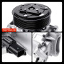 Frankberg Compresseur de Climatisation avec embrayage Compatible avec Qashqai +2 I J10 JJ10E NJ10 M.e.g.a.n.e II BM0/1 CM0/1 Scé