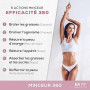 Eafit Minceur - MINCEUR 360 - Programme complet minceur - perte de poids rapide et efficace - Guarana -Chrome - Thé vert - Nopal